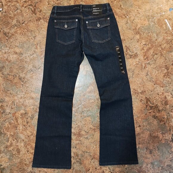 Banana Republic Jeans Womens 27/4R Dark Wash Boot Fit NWT MSRP 79.99 - Picture 2 of 11
